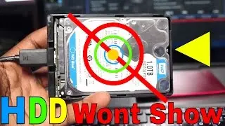 My Hard Drive isn't Showing Up on Computer | Unallocated Drive | Get Fixed