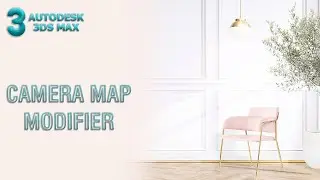 Camera Map Modifier | 3ds Max Tutorial