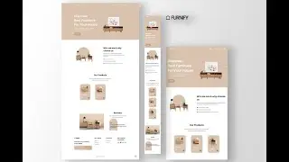 Create a Responsive Furniture Website Using HTML CSS & JS