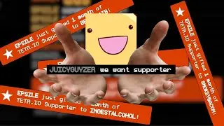 TETR.IO supporter in a nutshell