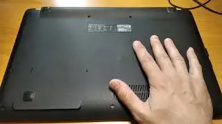 Ноутбук Asus X551M не загружается. Индикаторы светятся, тёмный экран.