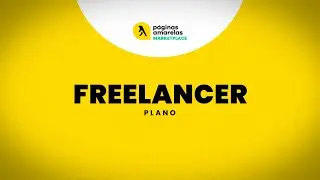Marketplace Páginas Amarelas - Plano Freelancer