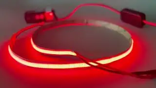 Completely smooth “no dot” defused LED strip.