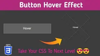 CSS Advanced Button Hover Effect 🔥🔥 