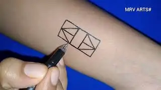 DIY TATTOO DESIGN 👌👌❤️/temporary tattoo for hand/easy temporary tattoo