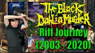 THE BLACK DAHLIA MURDER Riff Journey (2003 - 2020 Guitar Riff Compilation)