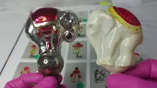 Чудеса случаются. Коллекционные елочные игрушки СССР.