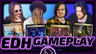 Veyran vs Ertai vs Edgar vs Dina [EDH/Commander, Magic The Gathering Gameplay 2023]