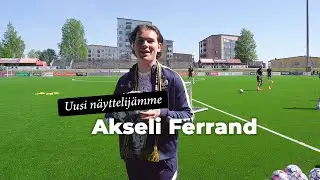 Haastattelussa uusi näyttelijämme Akseli Ferrand