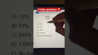 Algebra With Percents | Tricky Math Problem | JusticeTheTutor 
