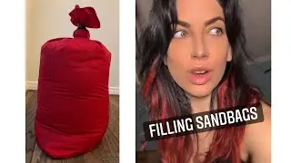 Filling & Securing Sandbags