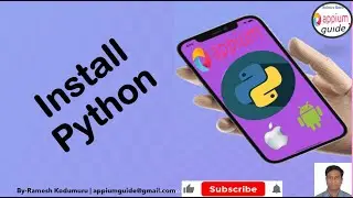 [Appium/Python Tutorial] Part -14 : Download & Install Python