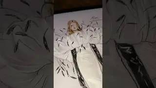 Digital fashion illustration
