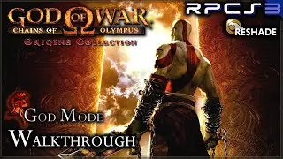 God of War: Chains of Olympus [PS3] - Walkthrough / God Mode / All Gorgon Eyes & Phoenix Feathers