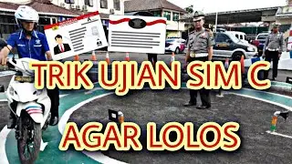 TRIK LULUS PRAKTIK UJIAN SIM C WILAYAH JABODETABEK 100%🔥|| CALON ORKAY