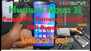 Huawei Nova 3i Removing Password, Pin, Pattern and Account