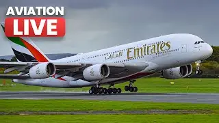 🔴 Manchester Airport LIVE ✈️ SUPER SUNDAY