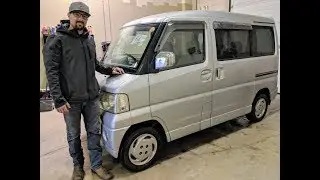 Mini-Mini-Minivan! 2001 Mitsubishi Townbox 4x4