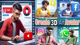 Create 3D AI social media Boy images with your face | Viral social media Boy AI Photo Editing Bing