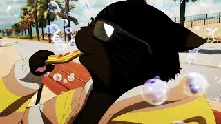 Coolest Cat in Anime