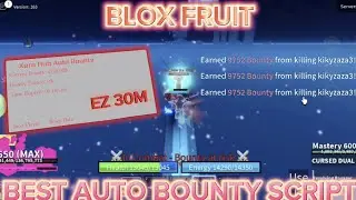 Blox Fruit Script | AUTO BOUNTY | AUTO SKILL | AUTO HOP (EZ GET 30M BOUNTY) Xero Hub 🔥