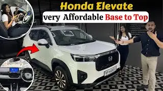 Interior देखकर पहचान नहीं पाओगे 👌 Honda Elevate Modification Base to Top ✅ Car Stylein Noida
