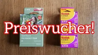 Kauft eure Kleinbild- und Pocketfilme NIEMALS bei Amazon! Abzocke!
