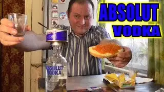 I drink vodka and red caviar...