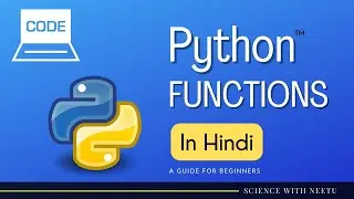 Functions in Python|Parameter & Argument|Detailed example in Jupyter Notebook (Hindi)