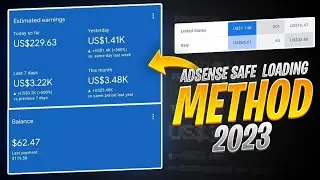 Adsense Loading method Full Course | 100% Safe method | 100$ per day for adsense