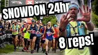 8 X Mount SNOWDON in 24hr Insane Trail Ultra | 80miles x 8,000m Elevation #Snowdon24