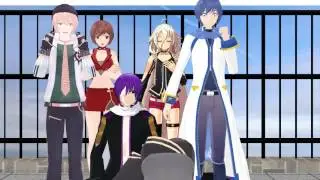 【MMD】 Put your ass in the air 【Yohioloid, Roro, Ia, Taito, Kaito, and Meiko】