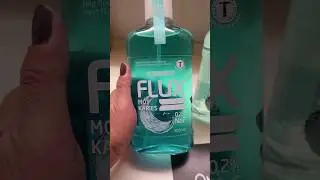 Flux Original Coolmint & Flux Aloe Vera Mouthwash #fluxfluor #Flux #Fluxbuzz #buzzador