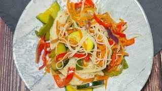 You Won't Believe How Easy Vegetable Rice Noodles Can Be