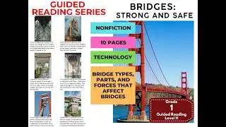 Grade 1 Guided Reading Level H - Bridges Strong and Safe