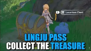 Collect the Treasure Lingju Pass Genshin Impact