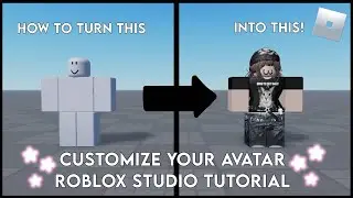 How to Insert and Customize your Roblox avatar in Roblox studio || Roblox Studio Tutorial