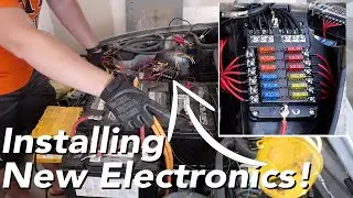Cheap DIY EV Conversion - Wiring it all together! Turns on with original key!