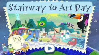 Stairway to Art Day | Let's Go Luna | PBS KIDS Videos