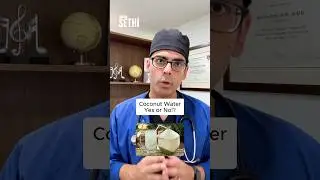 Coconut Water Hype vs. Science 🤯❌ Gastroenterologist Explains