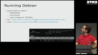 37C3 -  Open CPU / SoC design, all the way up to Debian