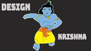 KRISHNA CARTOON CHARACTER MAKE