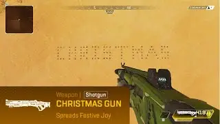 There's a Christmas gun in Apex Legends?