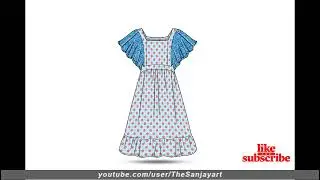 How to Create Patterns, Add & Warp To Cad Dress in Adobe Photoshop.