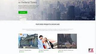 Tax advisor corporate business Drupal Template TMT | Free Template  D