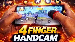 Mastering Free Fire: 4 Finger Gameplay with Handcam on Vivo T2 5G