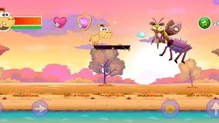 Speeter - Gameplay Android - Level 4 Butterfly Grasshoper Boss