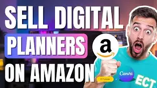 How to Make a Digital Planner in Canva | Complete Guide for Canva, AI & Amazon KDP (2025)