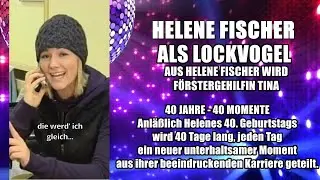 Helene Fischer als Lockvogel 😂 #helenefischer