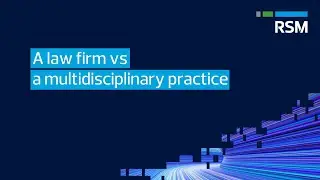 A law firm vs a multidisciplinary practice
